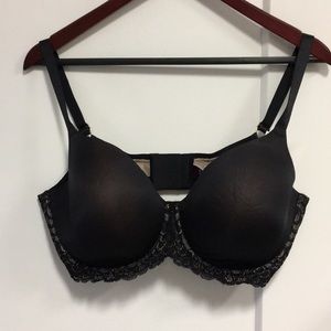 NWT True and Co. Black Lace Bra